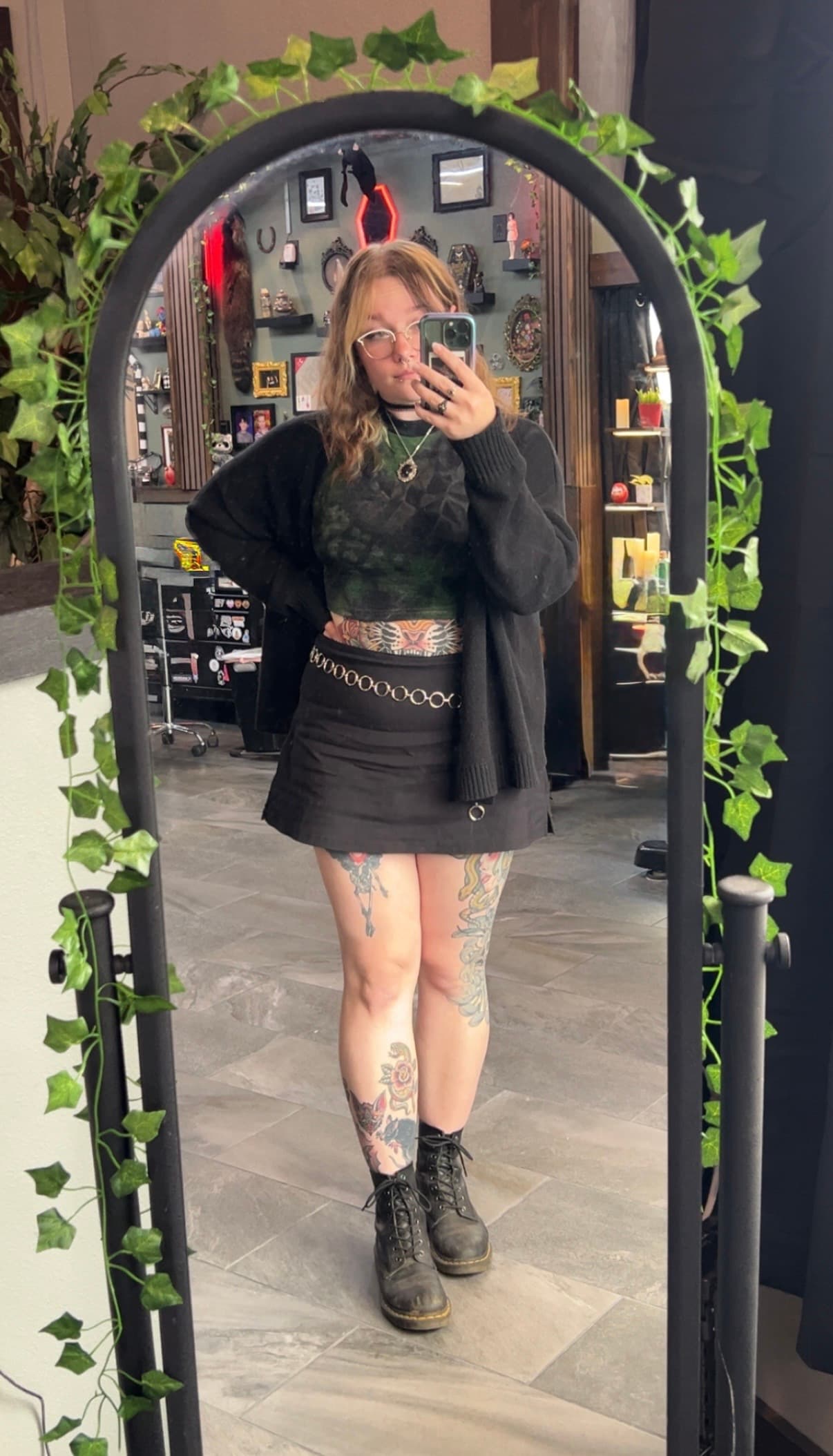 Alexis Nesteby, tattoo artist at Neon Dragon Tattoo